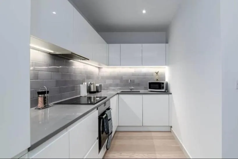 Contemporary Apartment Overlooking Barrier Park London 0*,